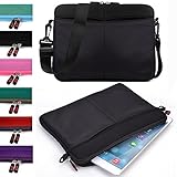 Tablet Sleeve Messenger Bag with Shoulder Strap Neoprene Protective Cover Case for Amazon Kindle Fire HD 10