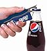 Jokari 3 Count Pepsi Heritage Logo 3-in-1 Beverage Opener, Red/White/Blue