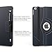 MoKo Case for iPad 9.7 2018/2017-360 Degree Rotating Cover Case with Auto Wake/Sleep for Apple iPad 9.7 Inch (iPad 5, iPad 6), INDIGO