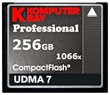 Komputerbay 256GB Professional Compact Flash card 1066X CF write 155MB/s read 160MB/s Extreme Speed UDMA 7 RAW