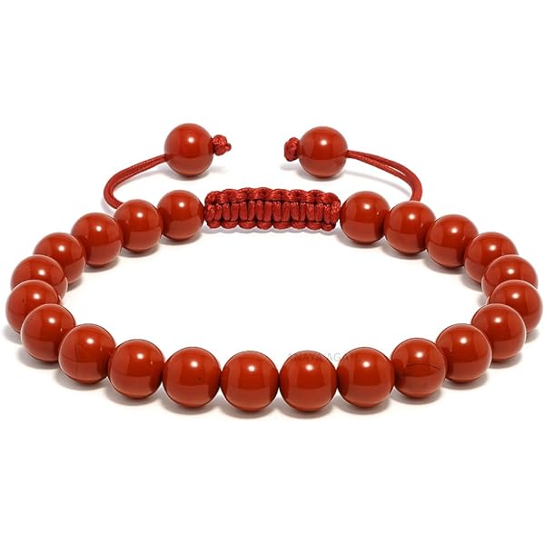 Amazon.com: Yonku Hand_Crafted 8mm Stretchable Red Red Coral