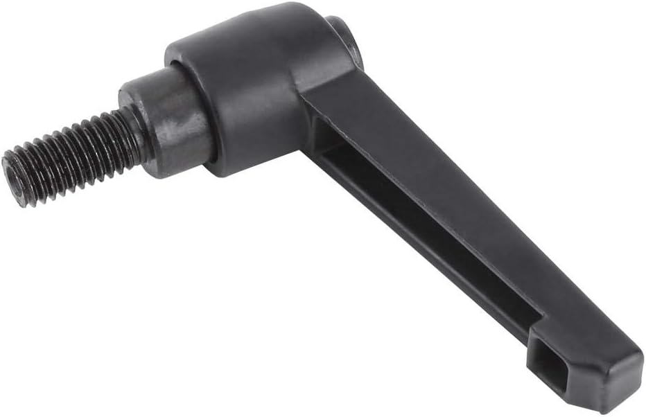Naroote Clamping Handle,Adjustable Clamping Lever M8 Clamping Lever Machinery Adjustable Handle Locking External Male Thread Knob 16-60mm(M8*25)