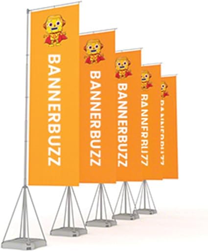 Banner Buzz Make It Visible Custom Giant Flag Pole With Hardware