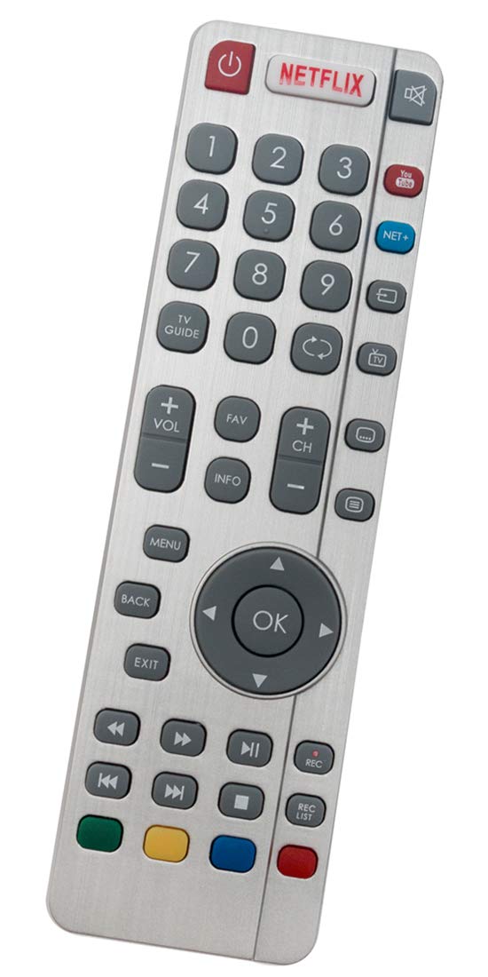 ALLIMITY DR-0337 Remote Control Replacement Fit for TV LC-40CFG6242E LC-40CFG6351K LC-55CUF8472ES LC-55CUG8461KS LC-65CUG8052K LC-49CUG8062K LC-49CUG8372KS LC-50CFG6001K