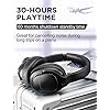 cowin-E9-Active-Noise-Cancelling-Headphones-Bluetooth-Headphones-Wireless-Headphones-Over-Ear-with-MicrophoneAptx-Comfortable-Protein-Earpads-30-Hours-Playtime-for-TravelWork-Black cowin E9 Active Noise Cancelling Headphones Bluetooth Headphones Wireless Headphones Over Ear with Microphone/Aptx…