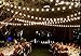 APMRUMGO US Outdoor Light String 100ft Globe Patio String Lights - 100 Foot White Light Strings w/Clear G40 Bulbs UL Edison Lights Include spares