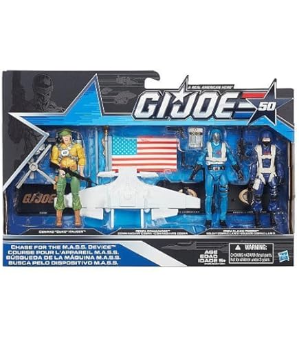 G.I.ジョー 50thアニヴァーサリー スカッド3PACK 2点セット Amazon.com: G.I. Joe, 50th Anniversary, Sneak Attack Action