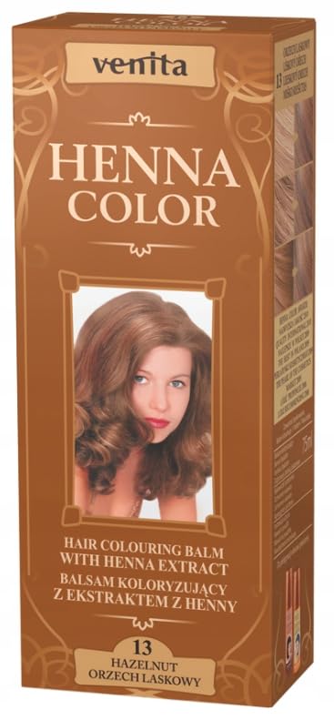 Venita Henna Color Hair Dye 13 Hazelnut 75ml
