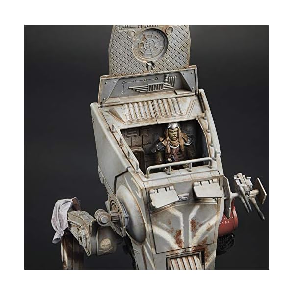Star Wars The Vintage Collection The Mandalorian AT-ST Raider Toy Vehicle with Figure, Toys for Kids Ages 4 and Up