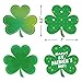 jollylife 70PCS St. Patrick’s Day Decorations Party Set - Saint Patty Shamrock Banners Garlands Clover Hanging Swirls Photo Booth Props Balloons Supplies