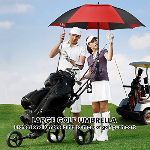 ZOMAKE Large Golf Umbrella 68 Inch Double Canopy Vented Golf Umbrellas  for Rain Windproof Automatic Open Gol