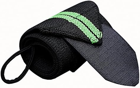Sports Compression Wristbands, HeeLinB (1 Piece) Adjustable Wrist Support Bands Bandage Wrap Brace Tennis Squash Badminton Gym Weightlifting (Green)