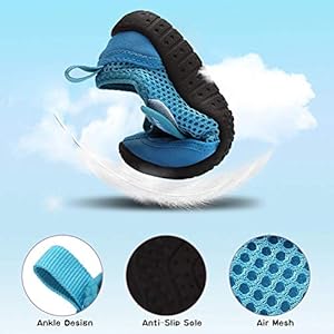 Merence Kleinkind Kid Wasserschuhe Aqua Schuh Schwimmbad Beach Sports Schnelltrocknende Sportschuhe für Mädchen und JungenE320GESTHSX-velcro.blue-27 5 Schnorchelmasken Verschluss: Ohne Verschluss
Schuhweite: Schmal