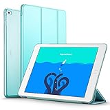 ESR iPad Air 2 Case, Smart Case Cover [Synthetic Leather] Translucent Frosted Back Magnetic Cover with Auto Sleep/Wake Function [Light Weight] (Sky Blue)
