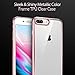 ESR iPhone 8 Plus Case, iPhone 7 Plus Case,Slim iPhone 8 Plus Clear Soft TPU Cover with Electroplated Frame for 5.5