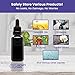 Infinity Jars 30 ML (1 Fl oz) Ultraviolet Black Glass Tincture Bottle & Dropper Leak‑Proof Travel Vial for Essential Oils, Serums, Micro-Doses, Herbal Extracts