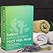 Foot Peel Mask 2 Pack for Smooth Soft Touch Feet - Peeling Away Calluses - Dead Skin Remover - Exfoliating Off Foot Mask for Baby Soft Silk Feet - Gel Socks Booties
