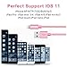 iPhone charger Junwolf 3Pack 3FT/6FT/10FT Nylon Braided 8 pin Lightning to USB Cable Charging Cord for iPhone 7/ 7Plus/ 6/ 6s/ 6s Plus/ 5/ 5s/ 5c/ SE/ iPad/ iPod and More(Rose gold)