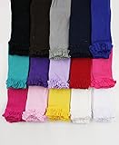 RuffleButts® Infant / Toddler Girls Solid Knit Footless Ruffle Tights