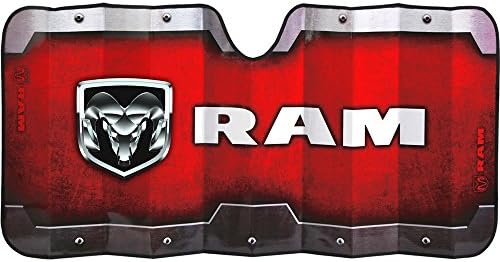 Licensed Dodge Elite Ram Sunshade Winshiels Side Passenger Sun shade Car Truck