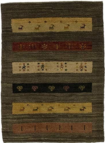 Admin Rugs Modern Contemporary Style Hand Knotted Persian Gabbeh Rug Oriental Area Carpet Home Décor