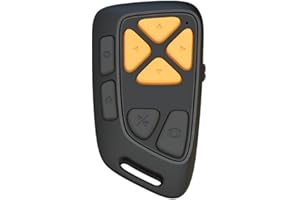 ESZKOZTA TikTok Scrolling Remote Control for iPhone & Android Smartphone, Bluetooth Page Turner for Kindle App, Photo and Video Clicker with Adjustable Wrist Strap (Black-TT)