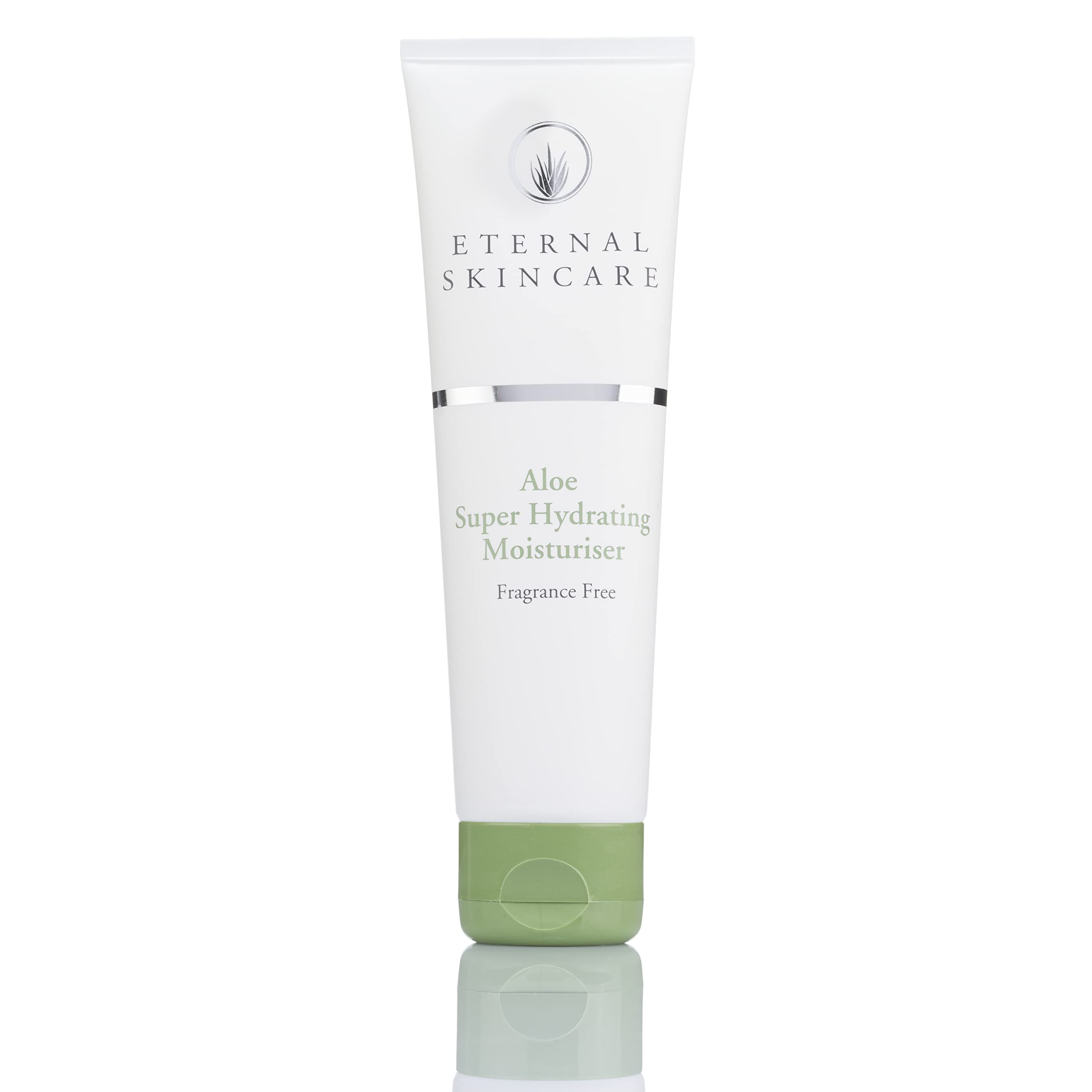 Eternal Skincare - Aloe Super Hydrating Moisturiser (100ml) Fragrance Free - Rich in Aloe Vera. For Dry and Sensitive Skin. For Body & Face. Made in UK. — image 1