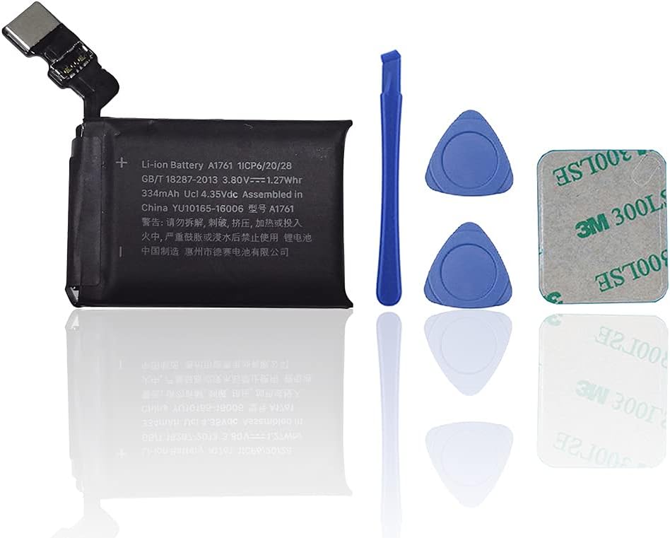 Swarking Replacement Battery Compatible with A1761 Apple iWatch Smart Watch Series 2 Smartwatch 42mm with Toolkit