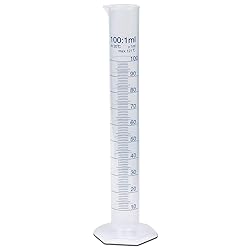 100ml Plastic Graduated Cylinder, Printed