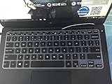 iBenko Ultra Thin Keyboard Silicone Protector Cover Skin for Dell Inspiron 13 7000 Series i7347 i7348 i7352 i7353, Inspiron 15 7000 Seris i7547 i7548, XPS 13-9343 9350 (Black)