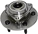 Detroit Axle - 2 Front Wheel Bearing Hubs for 2002-2008 Dodge Ram 1500 [5 Lug] 2003 2004 2005 2006 2007 Wheel Bearing Hubs Assembly Set Replacement, Pair Hubs