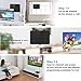 TV Antenna,Indoor HDTV Antenna 50-80 Mile Long Range 2018 Newest Version Type Switch Console Amplifier Signal Booster,USB Power Supply and 16.5FT High Performance Coax Cable for 4K 1080P (black)