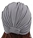 Ababalaya Women's Beaded Chemo Hat Beanie Scarf, Turban Headwear for Cancer