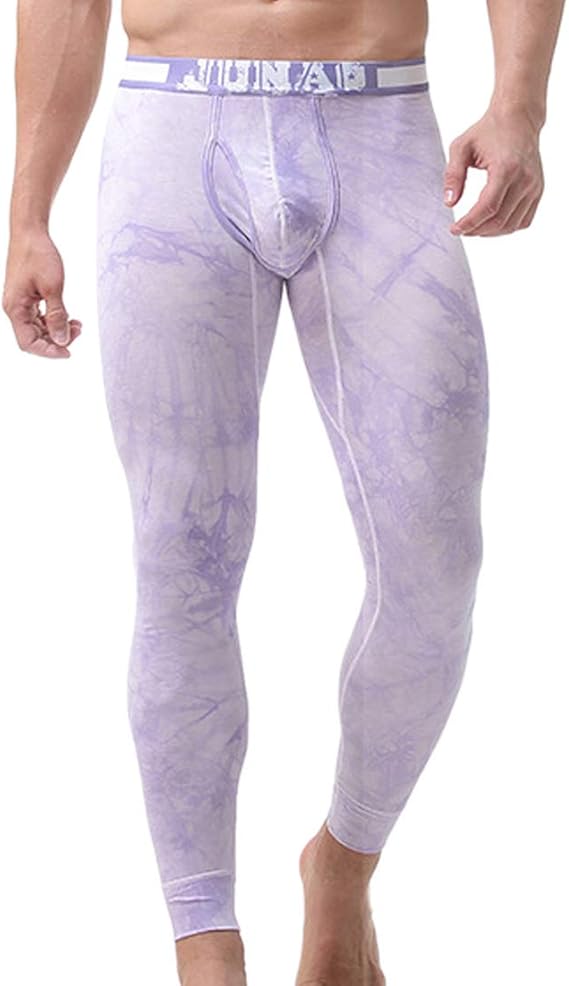 Amazon Huicai メンズプリント弾性力圧縮レギンススリムフィットタイツ冬ウォームパンツ コンプレッションタイツ 通販