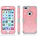 iPhone 7 Plus Case, Anna Shop Studded Rhinestone 3in1 Shockproof Hybrid [Heavy Duty] Full body Protective Case, Hard PC+Silicone Protective High Impact Defender Case Cover For Apple iPhone 7 plus