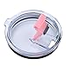 KOBWA Splash Resistant Lid For Yeti,30 Oz Rambler Tumbler, No Spill and Splash, Absolute Spill Proof Splash Resistant
