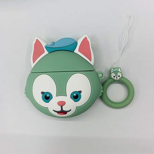 Amazon 21新型アップル 可愛いダッフィー シェリーメイ ジェラトーニ ステラルー リング付き Airpods1 2 Airpods Pro3ケース シリコン 落下防止 紛失防止 プロ エアーポッズカバー 防塵 キズ防止 イヤホンケース おしゃれ アクセサリー 着脱簡単 耐衝撃 汗水防止収納