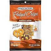 Snack Factory Pretzel Crisps, Buffalo Wing, 3 Ounce