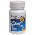 Equate - Dairy Digestive Supplement, 60 Caplets, Lactase Enzyme