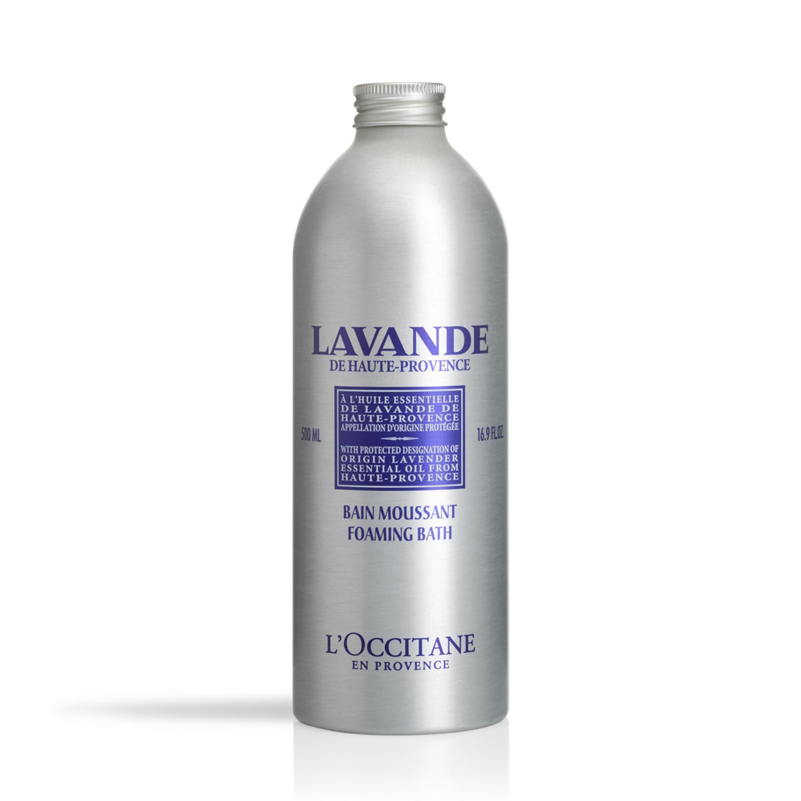 L'OCCITANE - Lavender (Lavande) Foaming Bath - 500 ml - Calming and Relaxing - Made in France