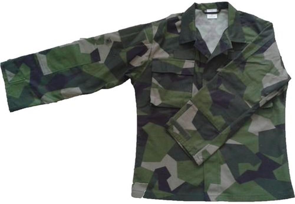 Original Swedish Army Field Jacket Schwedentarn M90 Camo Jacket 190/95