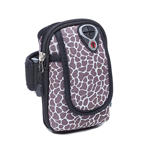 Aiyuda Sports Workout Running Armband Case Multipurpose Arm Phone Bag Pouch with Earphone Hole for iPod iPhone