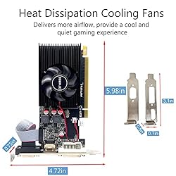 QTHREE AMD Radeon R5 230 Graphics Card,2GB,64