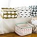 wellhouse 4 Pack Small Tree Printing Non-Woven Storage Box Foldable Organizer Cube Basket Bin Container Box for Clothes Book Socks (Tree-4 Pack)