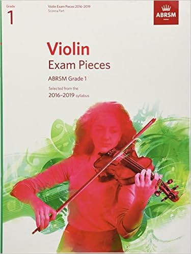 Amazon Com Violin Exam Pieces 2016 2019 Abrsm Grade 1 Score Part Selected From The 2016 2019 Syllabus Abrsm Exam Pieces 9781848496903 Divers Auteurs Books