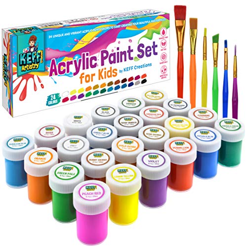 Nariolar Paint By Numbers For Kids Ages 8-12 With 7X9.5 Inch Pre-Printed Cardboard