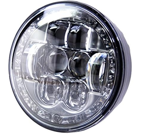 Amazon Com Jw Speaker 8630 5 75 12 24v Evo Led Headlight Lhd Automotive