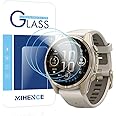 MIHENCE Screen Protector Compatible for Garmin Fenix 8 43 mm AMOLED Smartwatch, 9H Tempered Glass Protective Film (3 PCS)