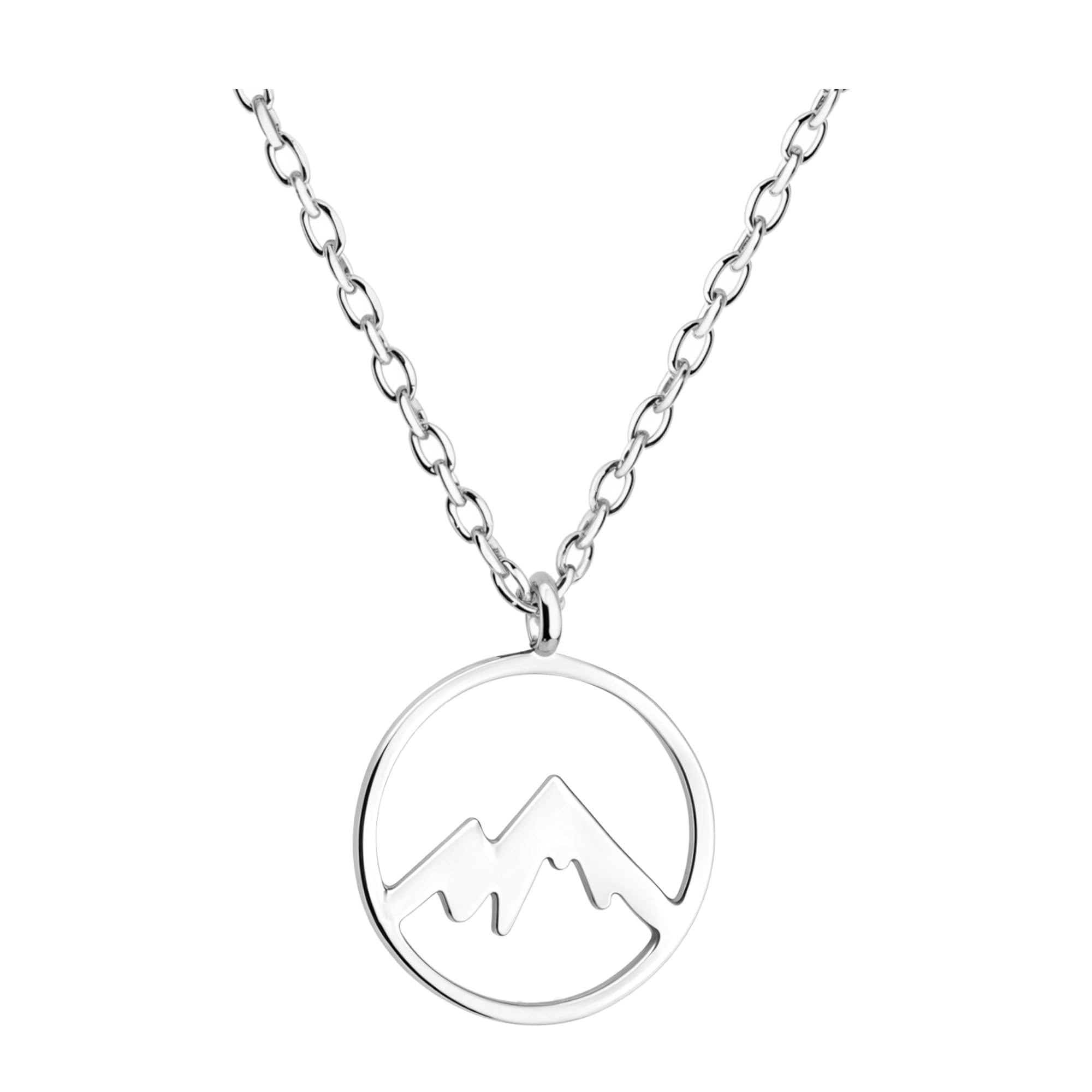 Sofia Milani - Women's Necklace 925 Silver - Mountain Pendant - 50270