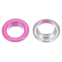 HARFINGTON 200 Set Color Round Grommets 10mm